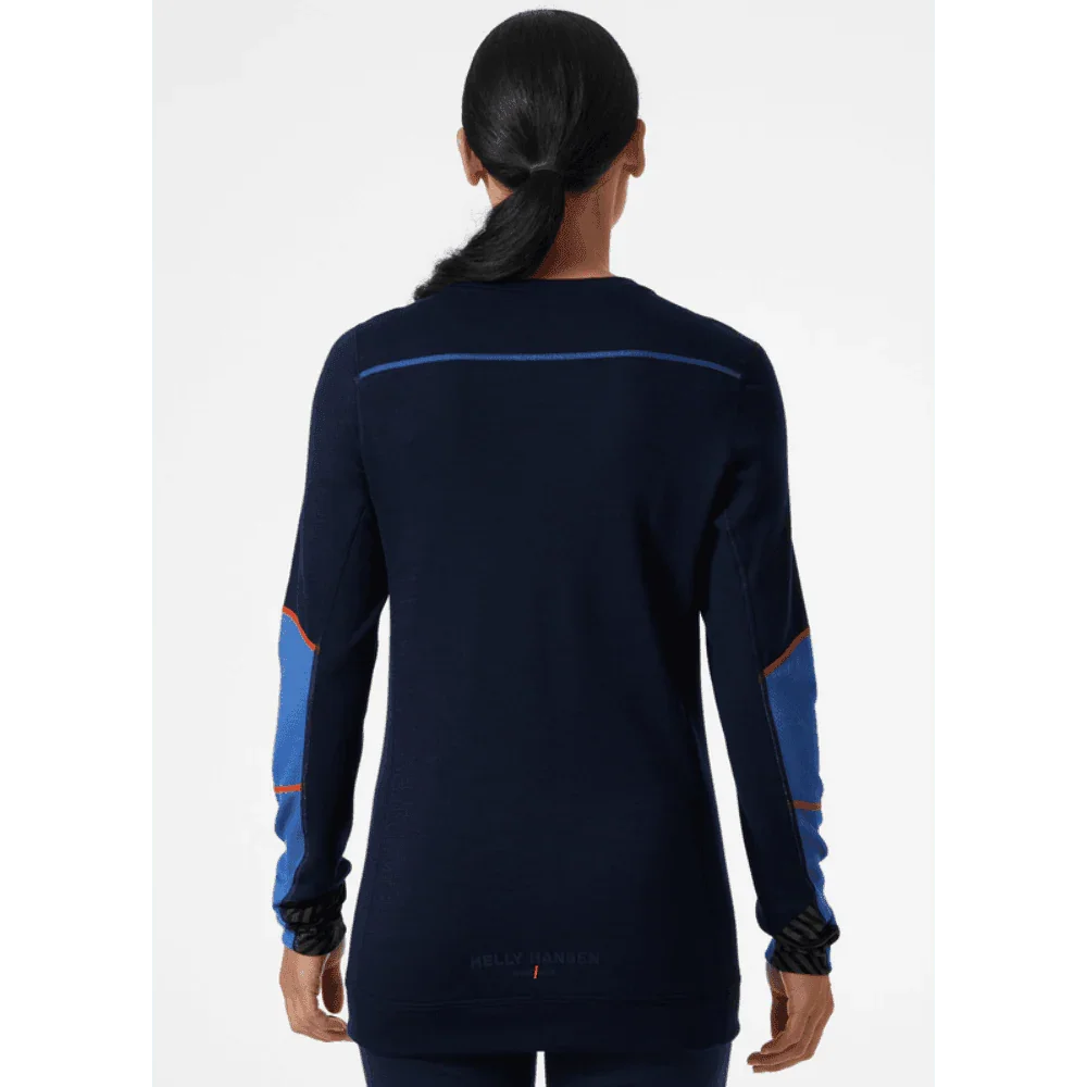 Helly Hansen 75209 Women's Lifa Base Layer Merino Crewneck