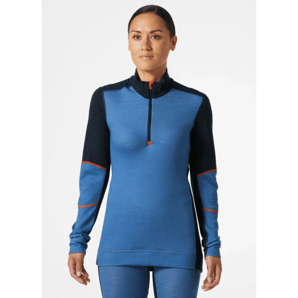 Helly Hansen 75210 Women's Lifa Base Layer Merino Half Zip