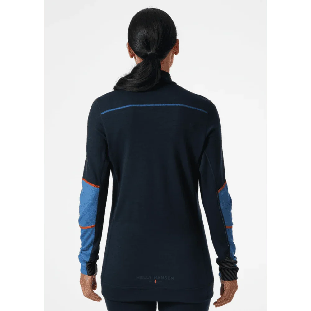Helly Hansen 75210 Women's Lifa Base Layer Merino Half Zip
