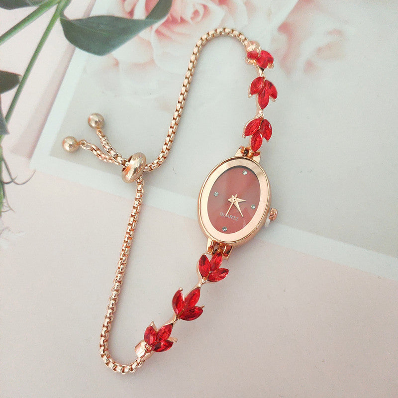 Wheat Diamond Women's Quartz Watch