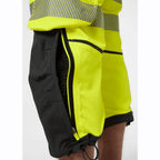 Helly Hansen 77502 ICU BRZ Hi-Vis Pirate Construction Pants Trousers, Class 1