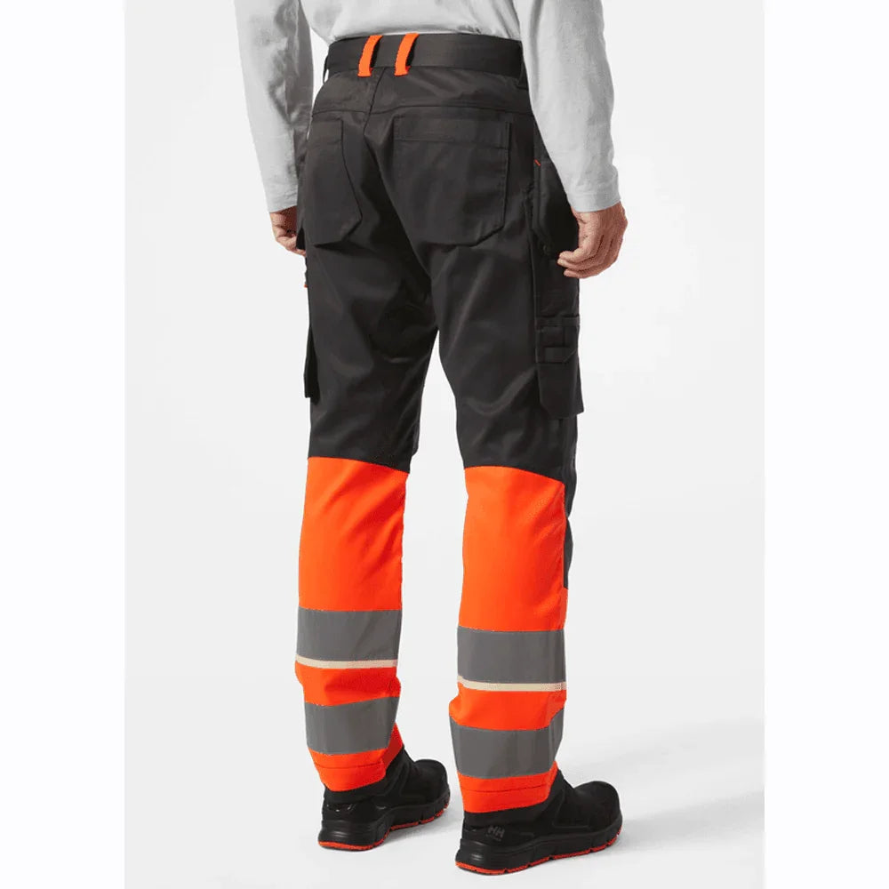 Helly Hansen 77511 UC-ME Hi-Vis Constuction Pants Trousers Class 1