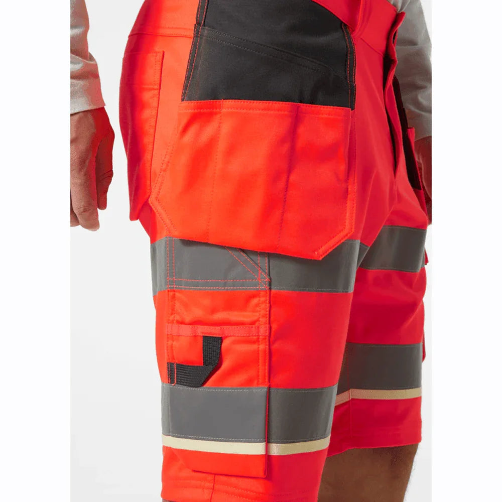 Helly Hansen 77516 UC-ME Hi-Vis 2-Way Stretch Construction Shorts