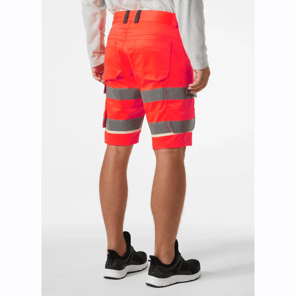 Helly Hansen 77517 UC-ME Hi-Vis 2-Way Stretch Cargo Work Shorts