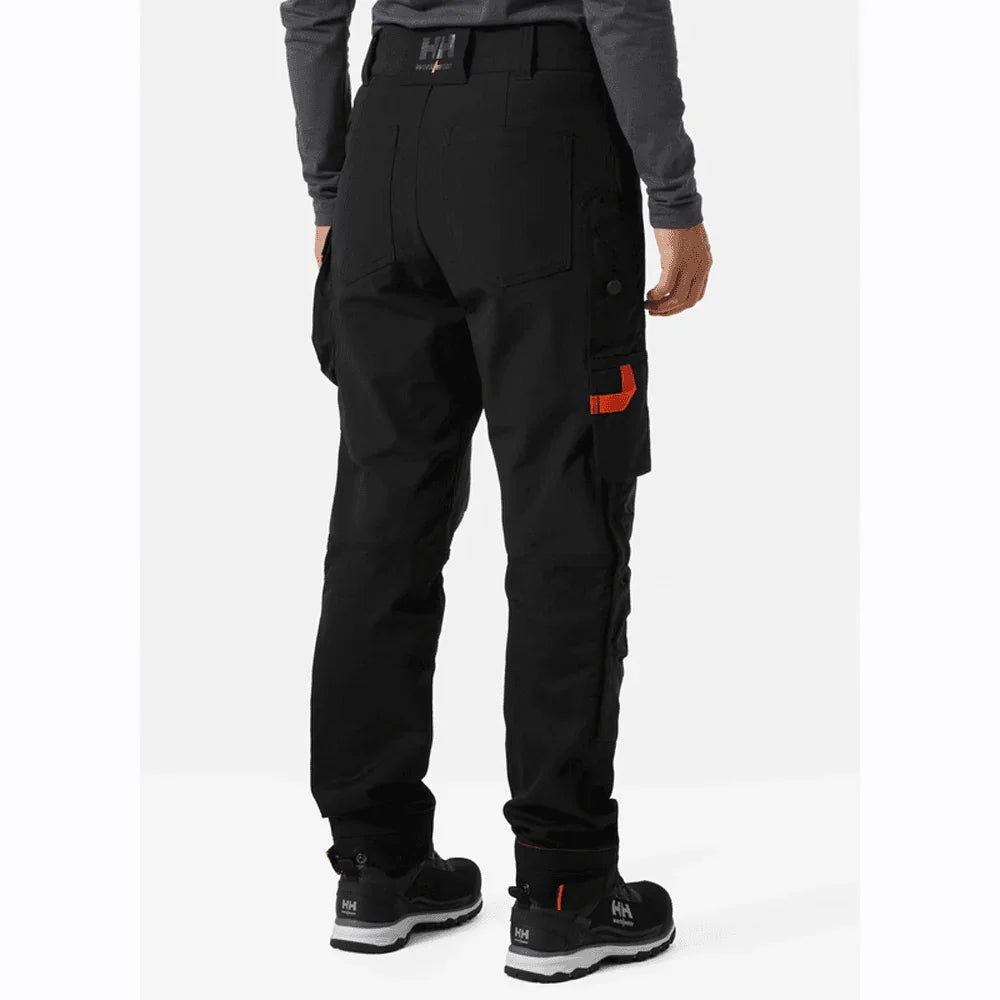 Helly Hansen 77592 Luna BRZ 4-Way Stretch Construction Pant Trousers Black, Waist 32" Leg 32"