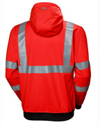 Helly Hansen 79094 Addvis Hi-Vis Stretch Zip Hoodie Sweatshirt