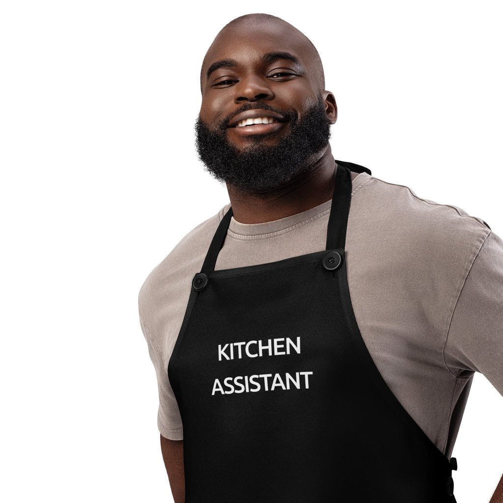 Kitchen Assistant Black Apron