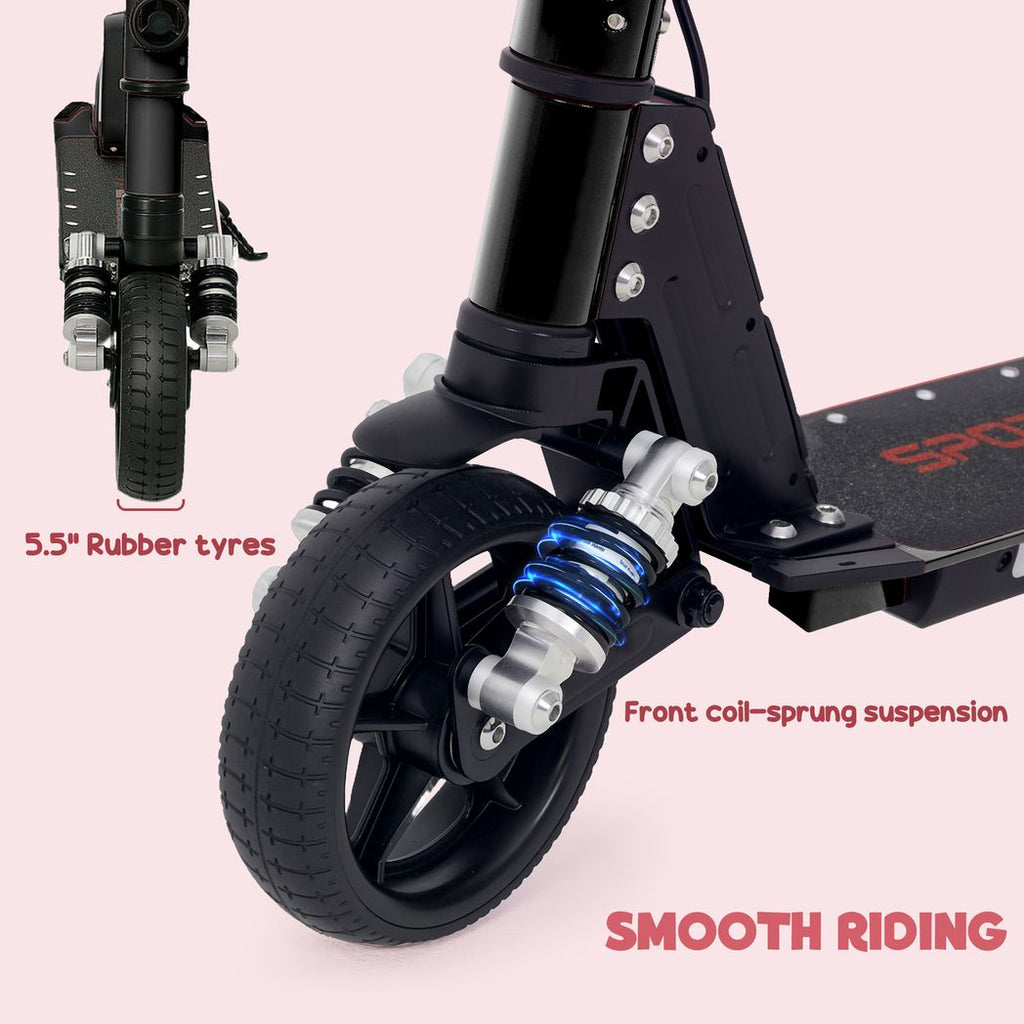 Folding Electric Scooter w/ LED Lights and Display