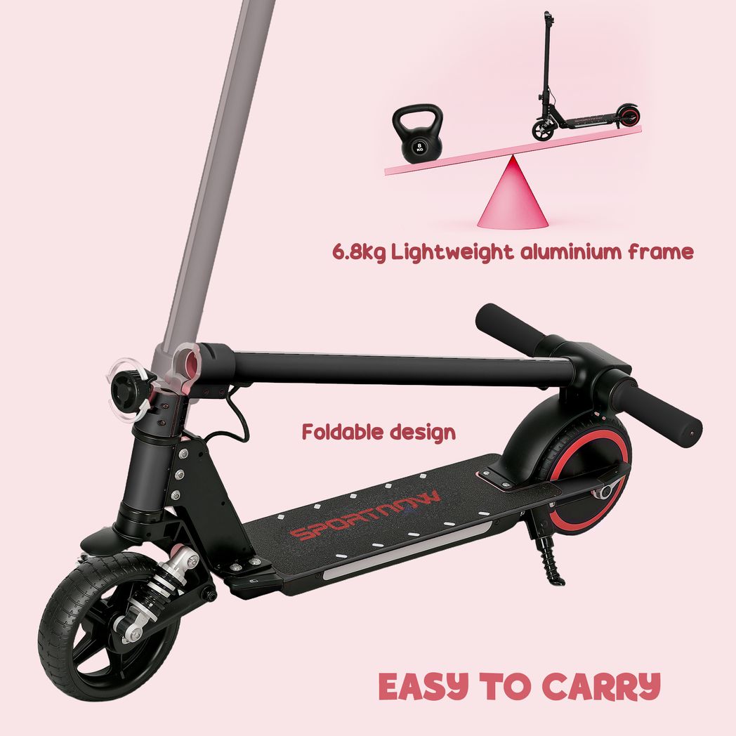 Folding Electric Scooter w/ LED Lights and Display