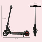 Folding Electric Scooter w/ LED Lights and Display