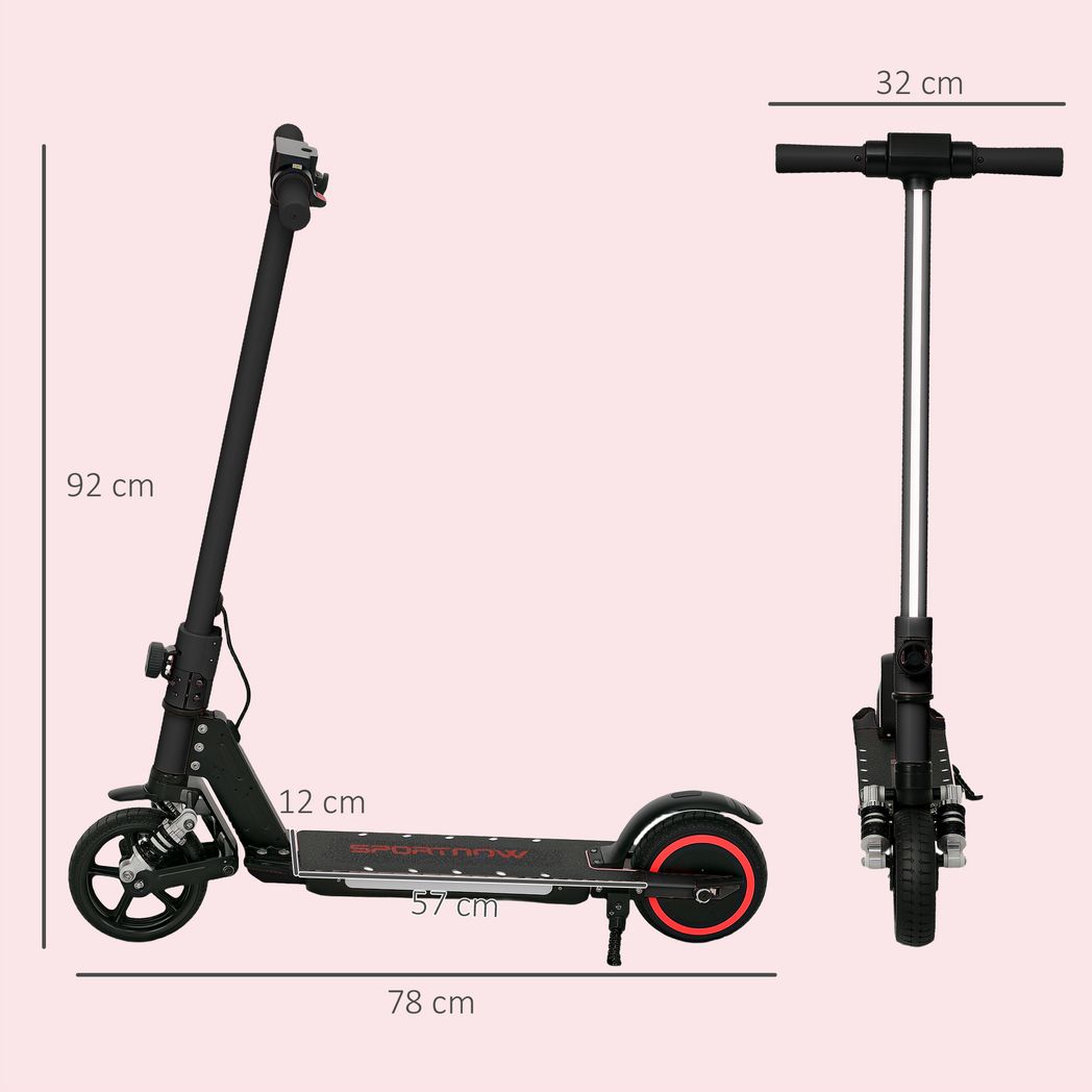 Folding Electric Scooter w/ LED Lights and Display