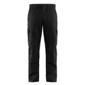 Blaklader 1448 Industry Stretch Kneepad Trousers Black/Hi-Vis Yellow