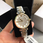 Emporio Armani AR8031 Gianni T-Bar Women's Two-Tone Watch