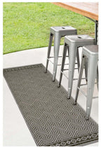 County Geo Grey Indoor/Outdoor Rug