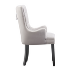 LUX Velvet Dining Chair (with armrests)