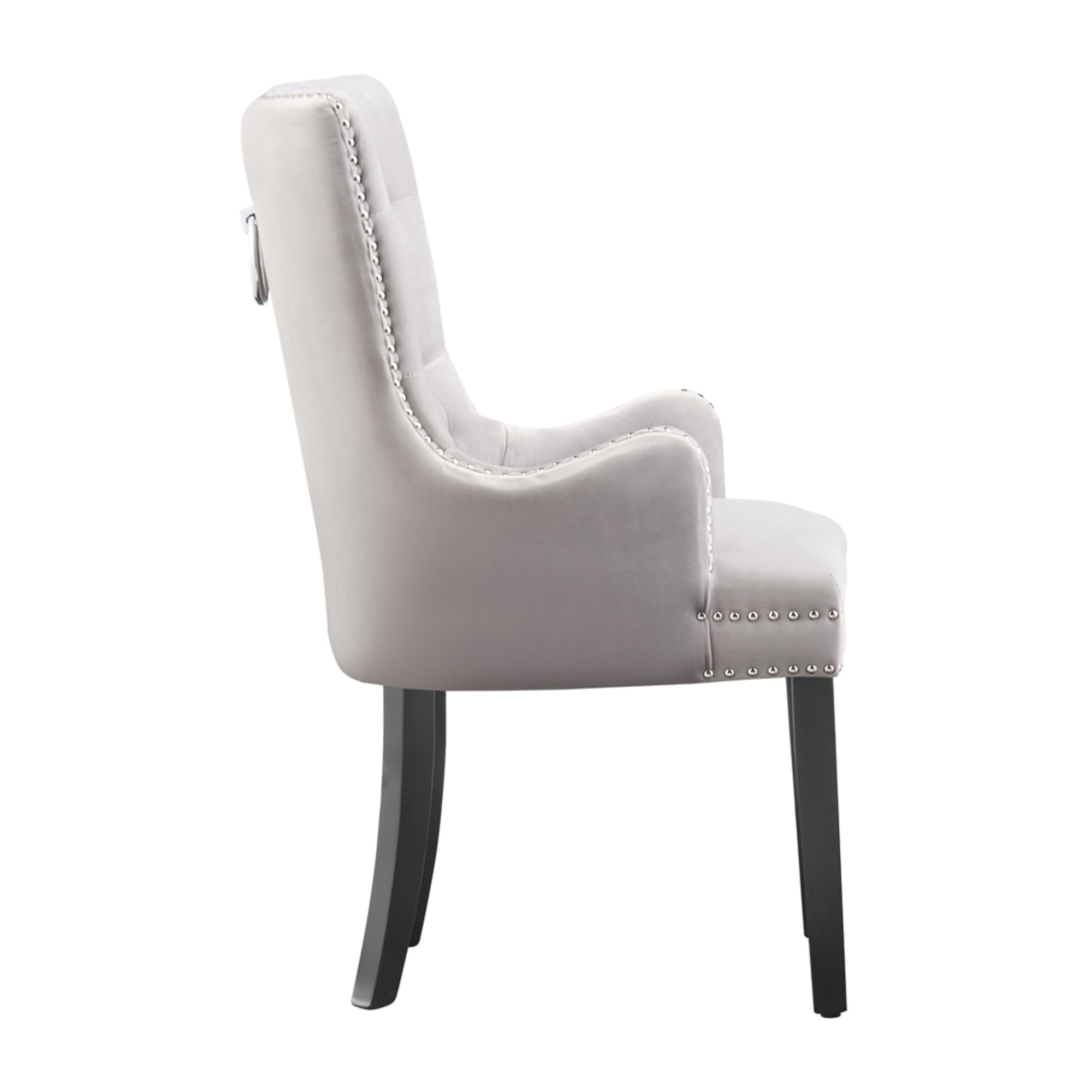 LUX Velvet Dining Chair (with armrests)