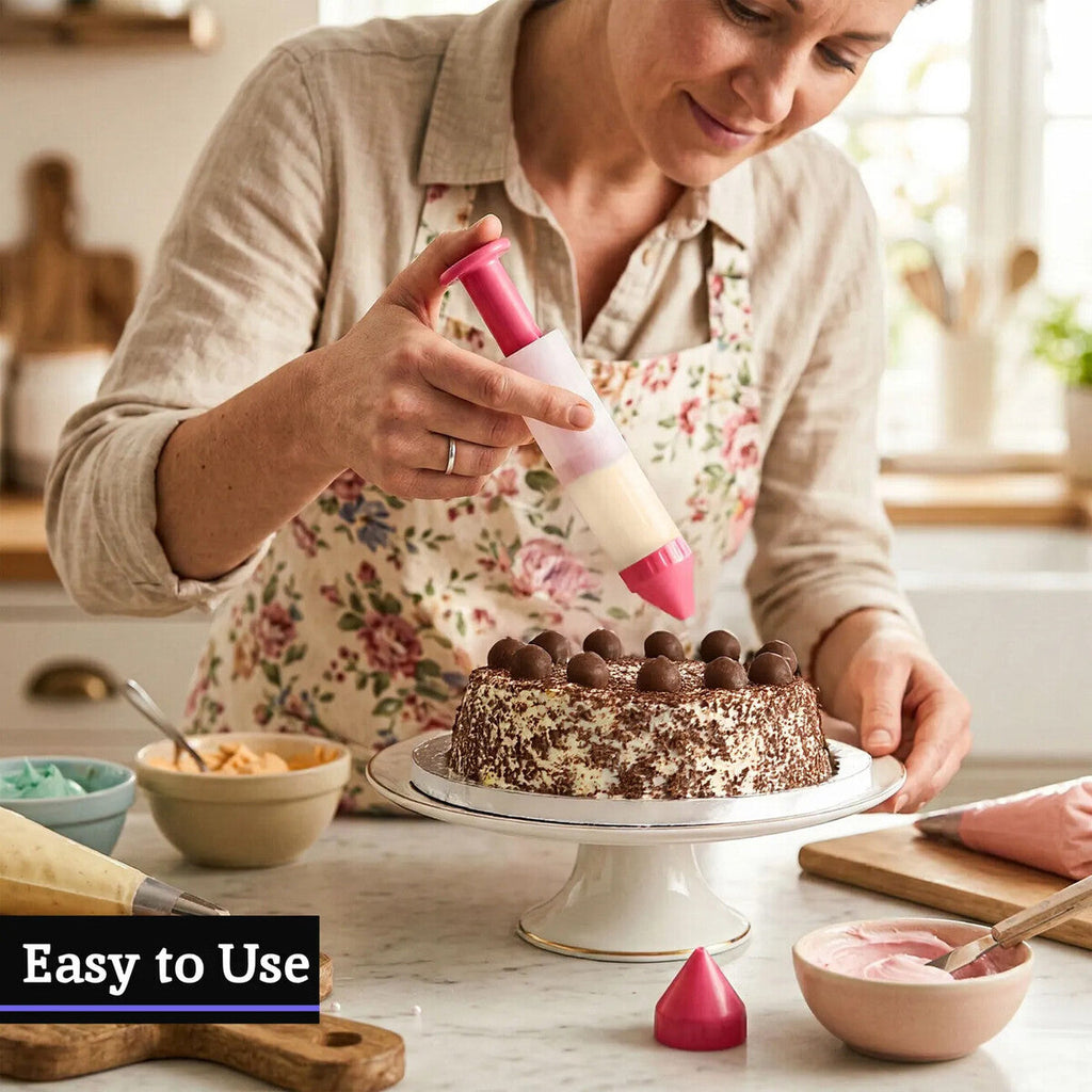 Hot Pink 3 Piece Cake Decorating Pen