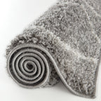 Moroccan Grey Shaggy Rug