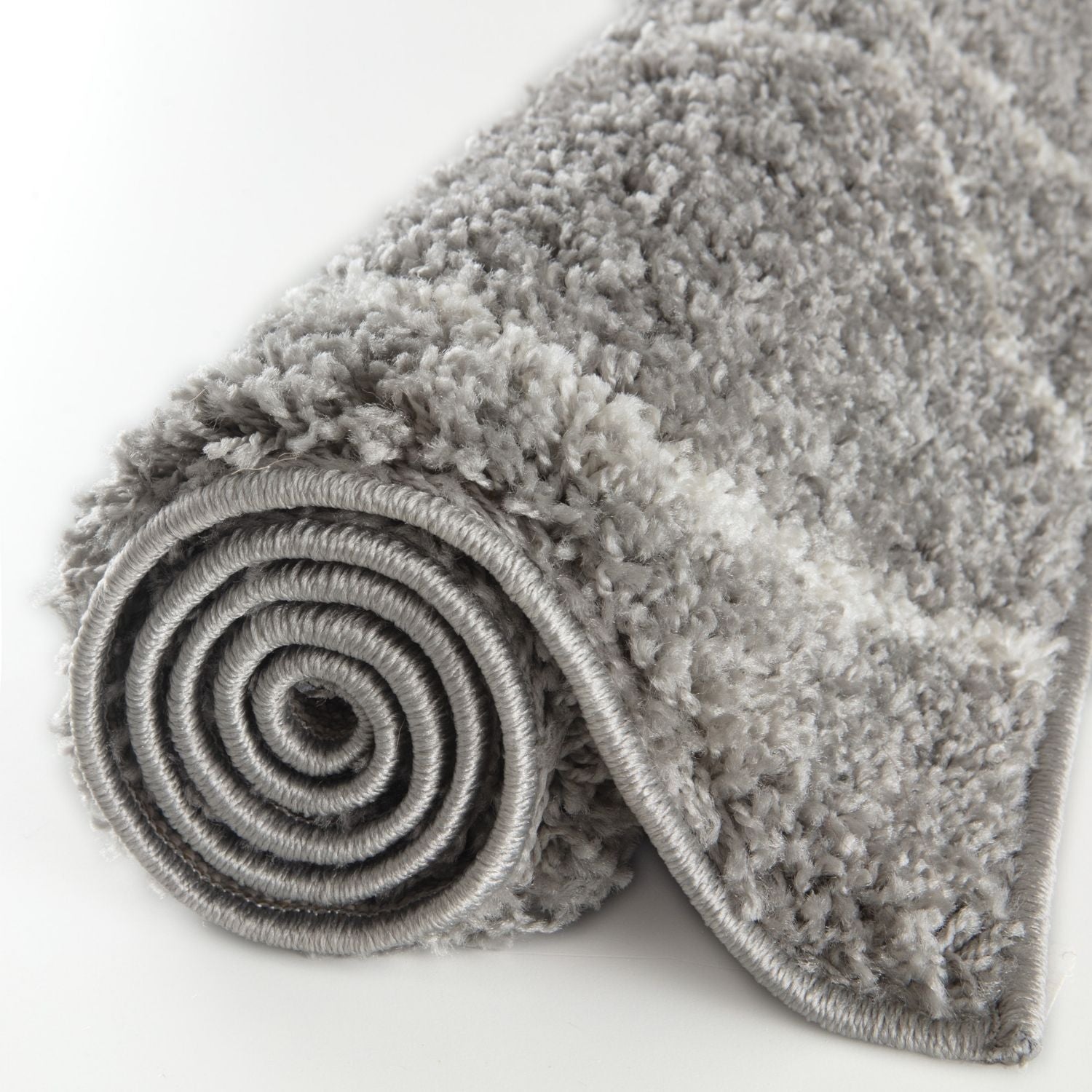 Moroccan Grey Shaggy Rug