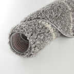 Moroccan Grey Shaggy Rug