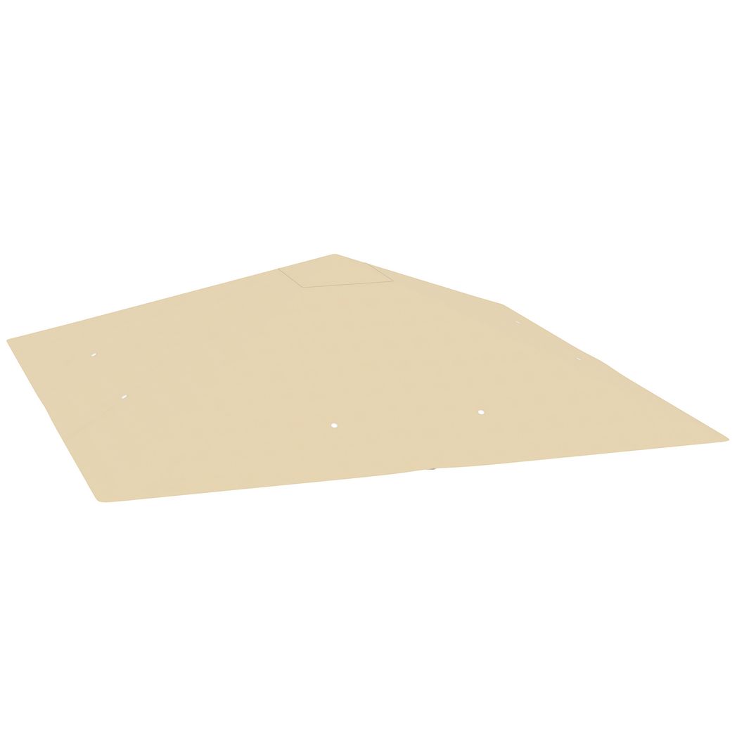 3 x 3(m) Gazebo Canopy Replacement Cover with Drain Holes