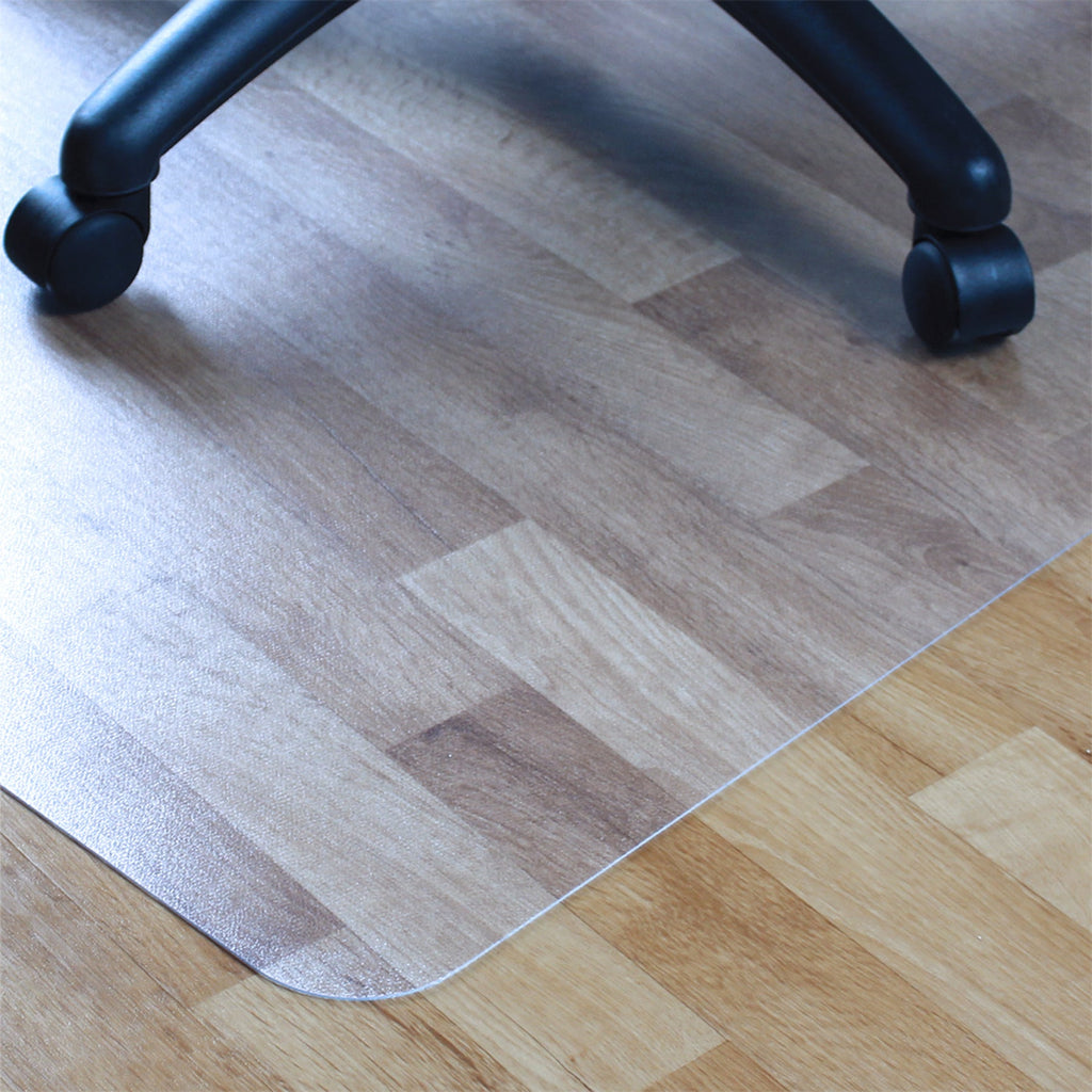 Vinyl Rectangular Chair Mat for Hard Floor - 116 x 150cm
