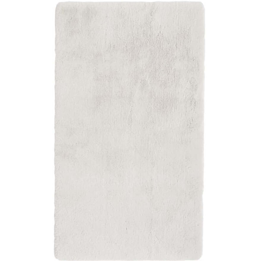 Luxury White Faux Fur Rug 70X120 cm