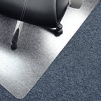 Vinyl Rectangular Chair Mat for Carpets up to 6mm - 116 x 150cm