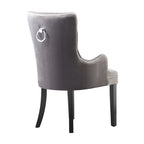 LUX Velvet Dining Chair (with armrests)