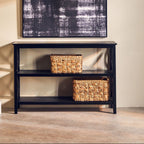 Set of 3 Natural Water Hyacinth Storage Baskets