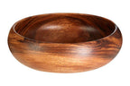 Acacia Large Round Salad Bowl