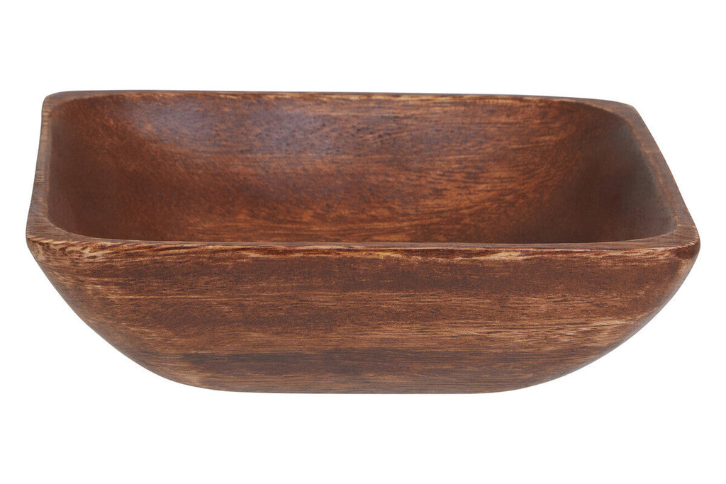 Acacia Small Square Serving Bowl