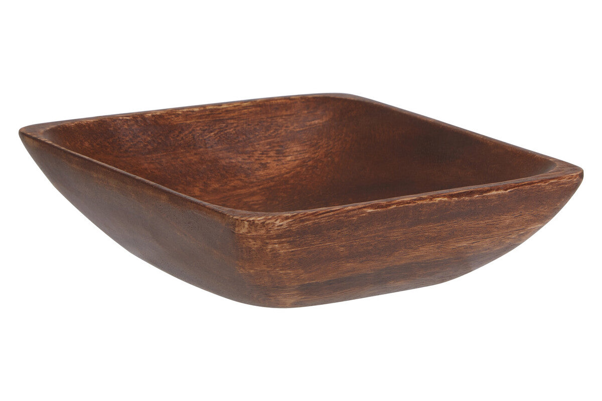 Acacia Small Square Serving Bowl