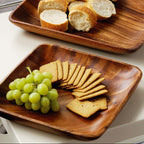 Acacia Curved Sides Serving Platter