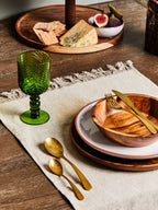 Round Acacia Wood Plate