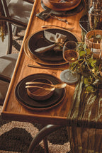 Round Acacia Wood Plate