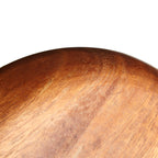 Round Acacia Wood Plate