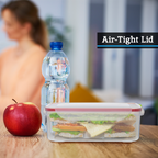 4 Piece Food Containers with Airtight Lids