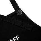 Staff Black Apron