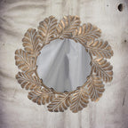 68cm Round Metal Mirror