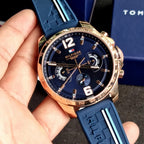 Tommy Hilfiger 1791474 Decker Men's Rose Gold Watch