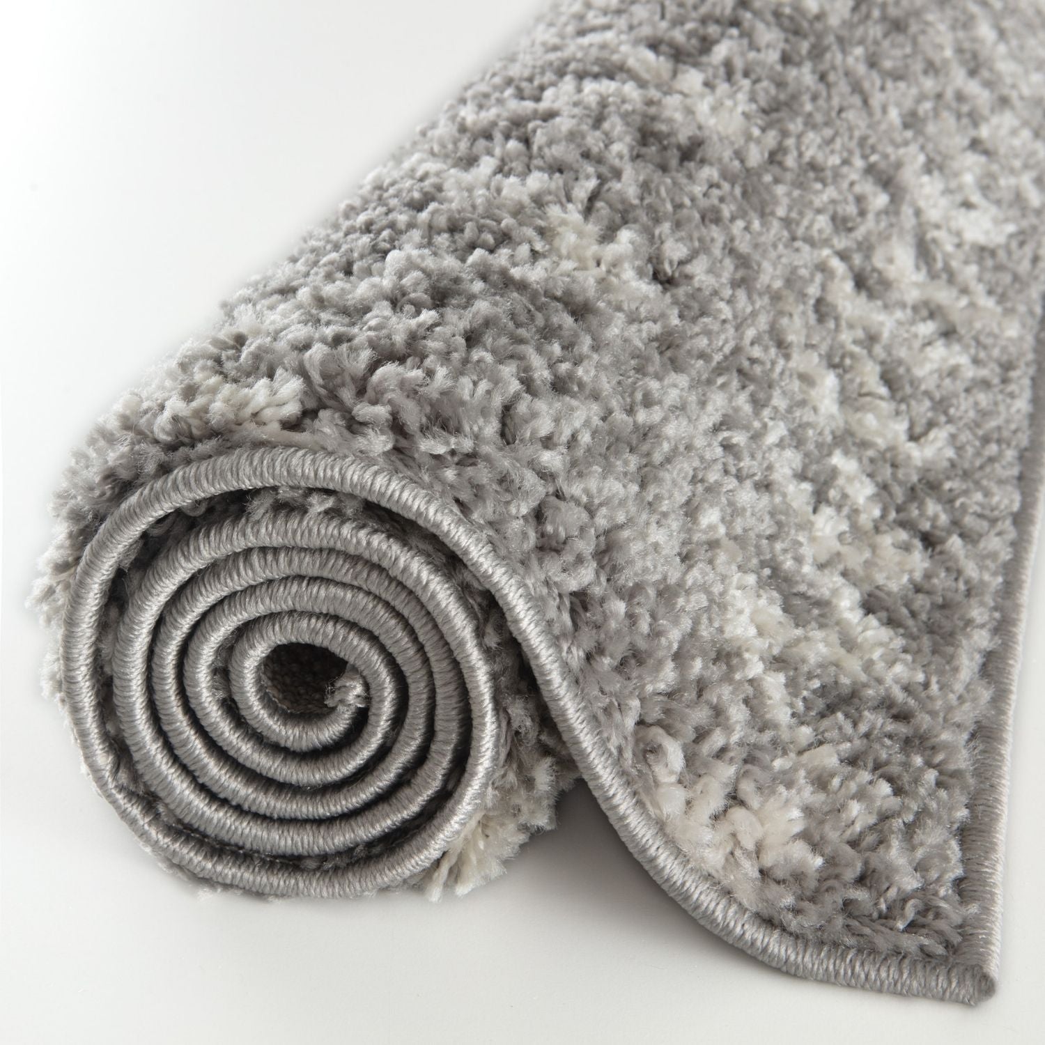 Moroccan Grey Shaggy Rug