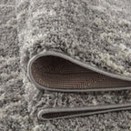 Moroccan Grey Shaggy Rug