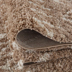 Moroccan Beige Shaggy Rug