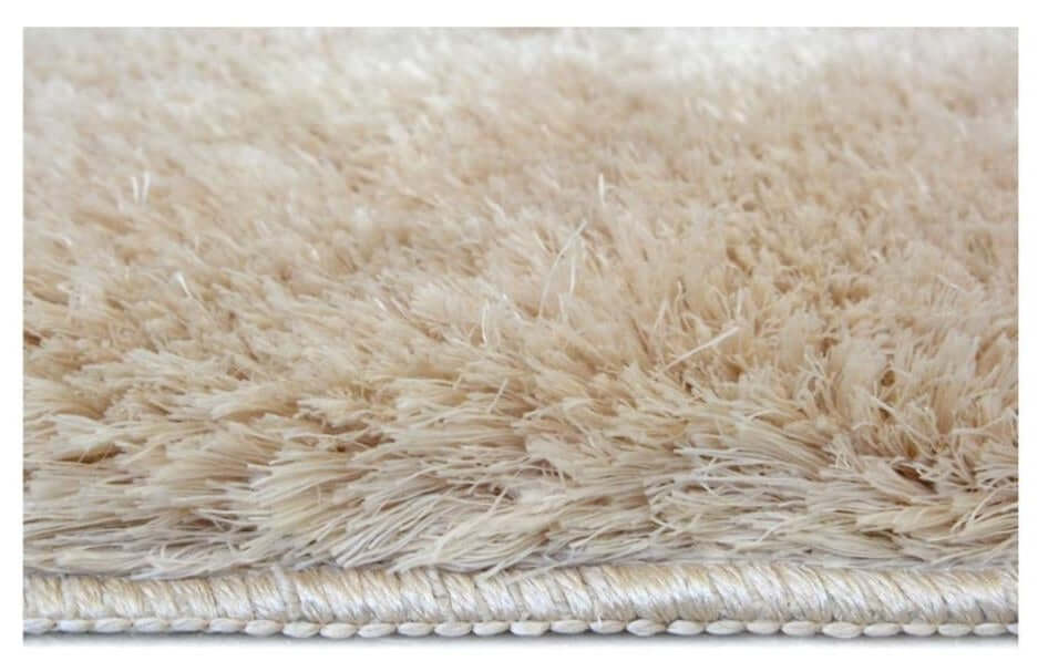 Soft Washable Beige Shaggy Rug
