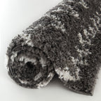 Moroccan Dark Grey Shaggy Rug