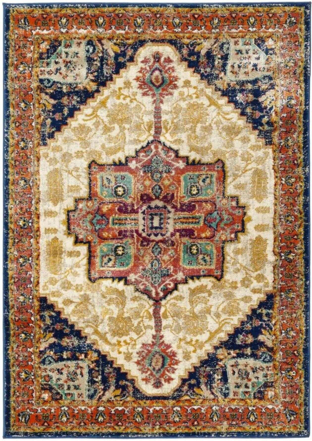Granada Multicolour Vintage Rug