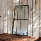 120cm Metal Window Wall Mirror