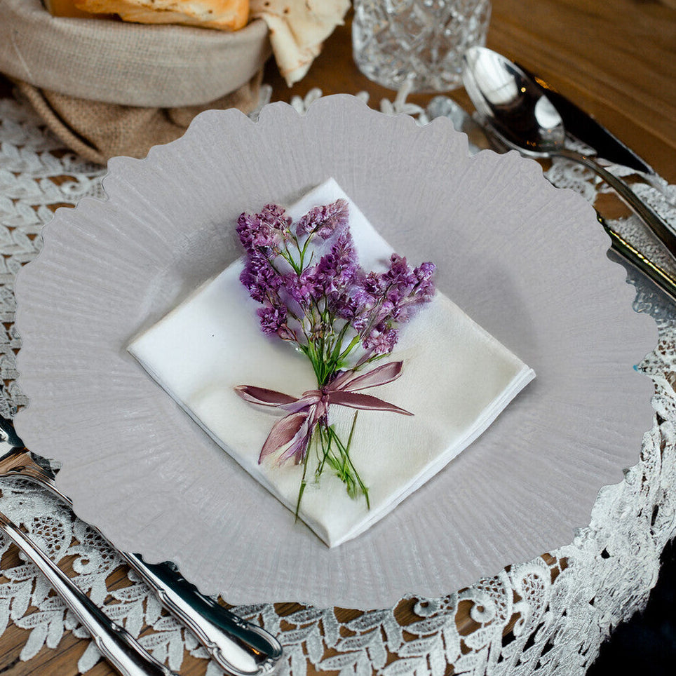 White Reef Charger Plate 33cm