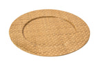 Set of Four 33cm Natural Charger Plates